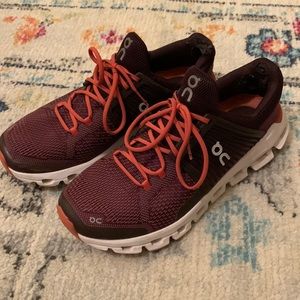 On cloud running shoes